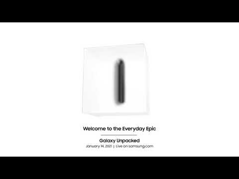 [Invitation] Samsung Galaxy Unpacked 2021 : Welcome to the Everyday Epic